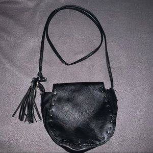 Black crossbody bag